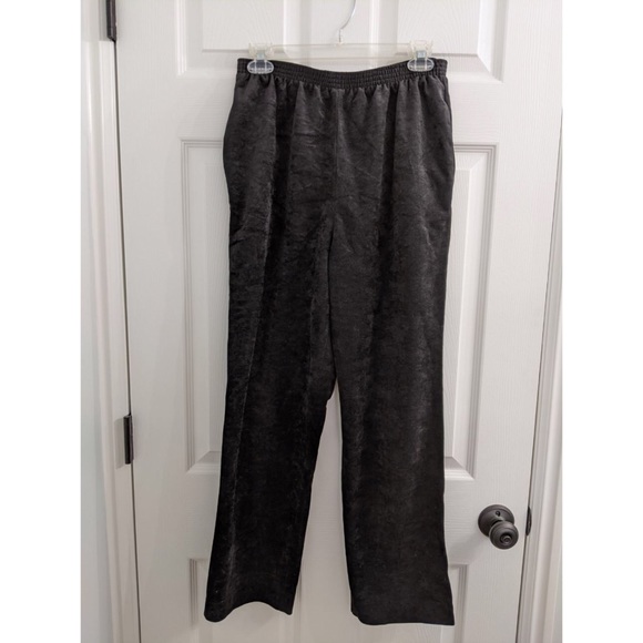 Vintage Pants - Black Vintage Velvet Pants
